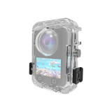50M Invisible Diving Case, Quick-Release Waterproof Case for OMSO 360/ X4 Air/Go Ultra Camera