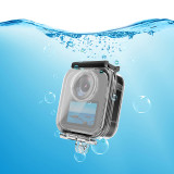Diving Case for Action 6/Max 2 Camera, Waterproof Cases with Cold Shoe Mount Adapter, High-transparency Camera Protective Housing Shell
