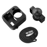 Camera Silicone Protective Case, Camera Lens Guard Protector for Max2, Anti-Scratch Cover Action Camera Accessories
