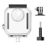 Diving Case for Action 6/Max 2 Camera, Waterproof Cases with Cold Shoe Mount Adapter, High-transparency Camera Protective Housing Shell