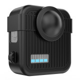 Camera Silicone Protective Case, Camera Lens Guard Protector for Max2, Anti-Scratch Cover Action Camera Accessories
