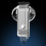 Diving Case for Action 6/Max 2 Camera, Waterproof Cases with Cold Shoe Mount Adapter, High-transparency Camera Protective Housing Shell