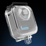 Diving Case for Action 6/Max 2 Camera, Waterproof Cases with Cold Shoe Mount Adapter, High-transparency Camera Protective Housing Shell