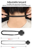 Hidden Chest Mount Harness, Magnetic Neck Brace Strap Belt, 40-80cm Adjustable Camera Holder for Go Ultra/Hero Action Camera Accessories
