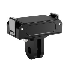 Magnetic Mount Adapter, Aluminum Quick-Release Mount Base for Action 6/Osmo Nano Cameras, Tripods, Selfie Sticks, Vlogging Accessories