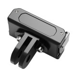 Magnetic Mount Adapter, Aluminum Quick-Release Mount Base for Action 6/Osmo Nano Cameras, Tripods, Selfie Sticks, Vlogging Accessories