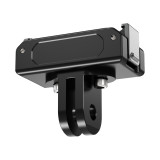 Magnetic Mount Adapter, Aluminum Quick-Release Mount Base for Action 6/Osmo Nano Cameras, Tripods, Selfie Sticks, Vlogging Accessories