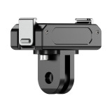 Magnetic Mount Adapter, Aluminum Quick-Release Mount Base for Action 6/Osmo Nano Cameras, Tripods, Selfie Sticks, Vlogging Accessories