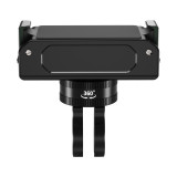 Magnetic Mount Adapter, Aluminum Quick-Release Mount Base for Action 6/Osmo Nano Cameras, Tripods, Selfie Sticks, Vlogging Accessories