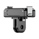Magnetic Mount Adapter, Aluminum Quick-Release Mount Base for Action 6/Osmo Nano Cameras, Tripods, Selfie Sticks, Vlogging Accessories