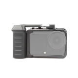 Metal Camera Cage for Go Ultra Pocket, Anti-Scratch Street Photography Protective Cage Frame with Cold Shoe, Handle
