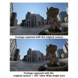 185° Wide-Angle Filter Compatible with Go Ultra, Osmo Nano Camera