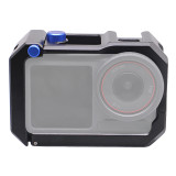 Metal Cage for DJI OSMO Action 5pro/4/3 Protective Frame Case Expansion Cold Shoe Mount 1/4  ARRI Mic Video Light Action 5pro/4/3 Accessories