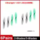 HQProp 40MM 1.6X1X3 1.6X1.2X2 Hollow Cup Propeller Dia 40mm 2-Blade 3-Blades 1mm 1.5mm Shaft Hole for Drone RC Model Airplane