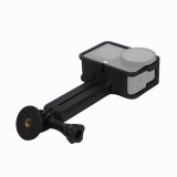 Metal Camera Cage for Go Ultra Pocket, Anti-Scratch Street Photography Protective Cage Frame with Cold Shoe, Handle