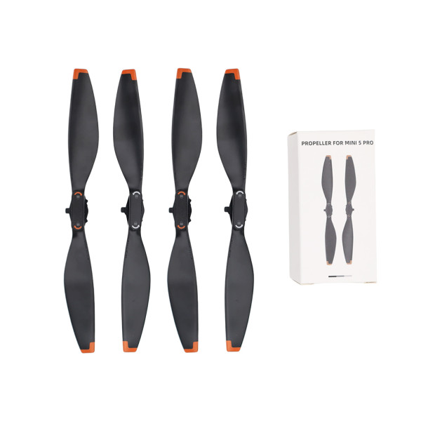 2 Pairs Propeller for Mini 5 Pro Drone, Lightweight Wing Blades Props, Low Noise Drone Propellers Replacement Accessories