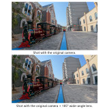 185° Wide-Angle Filter Compatible with Go Ultra, Osmo Nano Camera