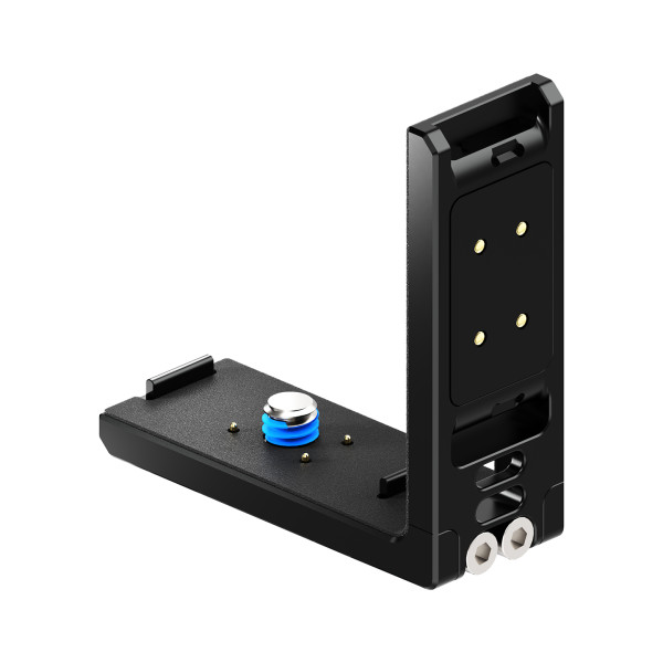 Magnetic Quick-Release Mount Adaper, Aluminum Horizontal and Vertical Photograph Bracket with Charging Contacts for Osmo 360 Cameras