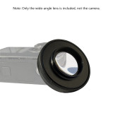 185° Wide-Angle Filter Compatible with Go Ultra, Osmo Nano Camera