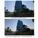 185° Wide-Angle Filter Compatible with Go Ultra, Osmo Nano Camera