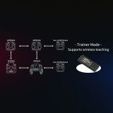 Color Screen H7 Remote Control, FS-PA01 Left-Hand Small Handle for Racing Drone, Black