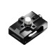 Aluminum Cable Clamp, Quick Release Wire Clip Plate Locker, Universal Camera HDMI Data Cable Fixer for Cage Protective Frames with 1/4  Screw Holes