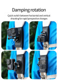 Camera Clip for Pocket 4, Quick Release Camera Backpack Clip, Instant Mounting & Hands-Free Cameras Strap Mount Arm Sleeves, Adjustment Photograph Angles