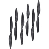 Gemfan 1 Pairs Carbon Fiber Paddles, 1033T-TYPE/1055T-TYPE/1137T-TYPE/1155T-TYPE/1240T-TYPE/1255T-TYPE/1345T-TYPE/1355T-TYPE Propeller Blades
