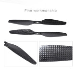 Gemfan 1 Pairs Carbon Fiber Paddles, 1033T-TYPE/1055T-TYPE/1137T-TYPE/1155T-TYPE/1240T-TYPE/1255T-TYPE/1345T-TYPE/1355T-TYPE Propeller Blades