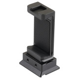 Stabilizer Phone Clip with Cold Shoe, Metal Gimbal Phone Holder Bracket Compatible with RSC2/RS3/RS4/pro/mini