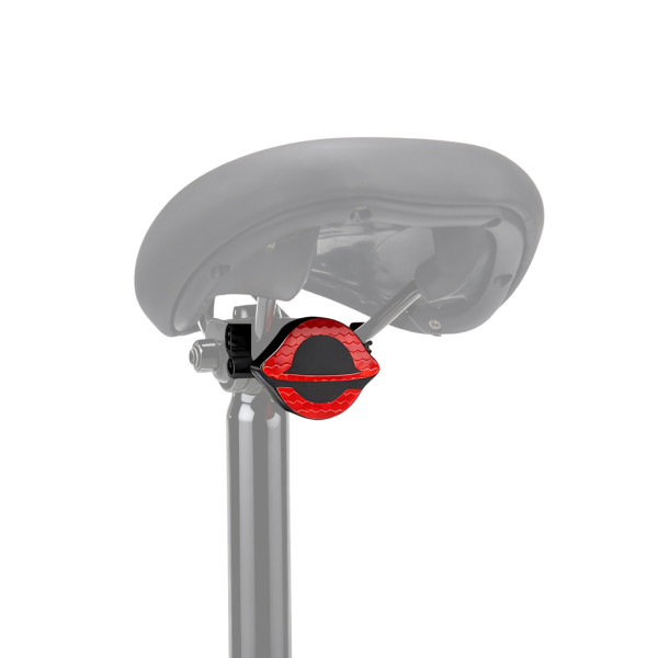 Bike Mount Compatible with Airtag, Hidden Bicycle Seatpost Mount, Anti-Theft GPS Tracker Bike Reflector Holder Tailight for Mountain Bikes, Electric Bicycle