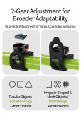 Flexible Camera Mount Compatible with OSMO 360/X5/ACE Pro2/Hero 13, Flexible Twist Mount for Bicycles, Motorcycles, Railings, with a Riameter Range of 22-38mm