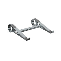 Aluminum Laptop Stand for Desk, Ergonomic Foldable Computer Stand, Computer Riser Holder Bracket for 14-17.3  Laptops with Storage Bag