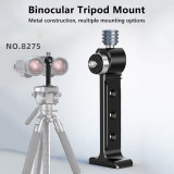 Aluminum Scope Mount Holder, Telescope Mounting Bracket - 38mm Gimbal Tripod Adapter for Live Streaming Photography Outdoor Accessories