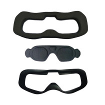Drone Eye Mask Compatible with HDO2 HDO+ ATT V6 FPV Glasses, Light-leak-proof Flight Glasses Foam Padding, Sponge Protective Cover Replacement Eye Cup Pad