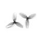 HQprop 2 Pairs Ultralight Whoop Prop 1.8X1.3X3 (45MM) - 1.5mm