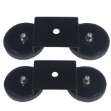 Strong Magnetic Suction Cup Holder for Car D66mm D88mm Dual Magnet Base Rubber Bracket Magnetic Mounting M10 Screw Hole for Camera Light Phone Holder Monitor Display Stand