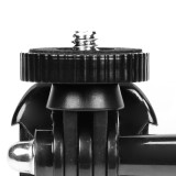 17mm Ball Head Mount Adapter to 1/4  Screw for Action Camera Live Streaming Gimbal Accessories