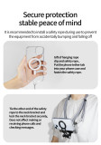 Magnetic Phone Holder Clip, Adjustable Chest Mount Harness with 300g Load Capacity Compatible with Phone 17/16 Series