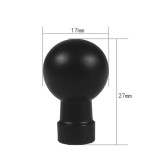 17MM/20MM/25MM to 1/4  Screw Male/Female Ball Head Mount Adapter, Aluminum Ball Adapter for Action Camera Tripod Phone Stand GPS Holder Bracket