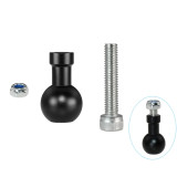 17MM/20MM/25MM to 1/4  Screw Male/Female Ball Head Mount Adapter, Aluminum Ball Adapter for Action Camera Tripod Phone Stand GPS Holder Bracket