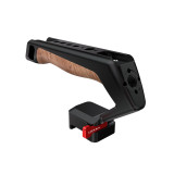 Camera Side Handle & Top Handles with Slide, Quick-Release Ergonomic Control Hand Grip, Up and Down Adjustable