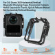 Camera Cage Compatible with OSMO 360, Aluminum Quick-release Protective Case Frame with Cold Shoe, Horizontal and Vertical Photograph