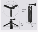 95mm/119mm/145mm/139mm/188mm Aluminum Alloy Photography Tripod, Phone Desktop Mount, Handheld Portable Selfie Stick, N52 Strong Magnetic Attraction for Pocket 3/X5 Camera