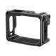 Camera Cage Frame for Go Ultra, Metal Protective Case with Cold Shoe, 1/4'' Expansion Mount Horizontal & Vertical Vlog Photograph