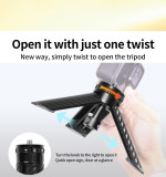 95mm/119mm/145mm/139mm/188mm Aluminum Alloy Photography Tripod, Phone Desktop Mount, Handheld Portable Selfie Stick, N52 Strong Magnetic Attraction for Pocket 3/X5 Camera