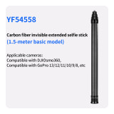 95mm/119mm/145mm/139mm/188mm Aluminum Alloy Photography Tripod, Phone Desktop Mount, Handheld Portable Selfie Stick, N52 Strong Magnetic Attraction for Pocket 3/X5 Camera