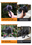 95mm/119mm/145mm/139mm/188mm Aluminum Alloy Photography Tripod, Phone Desktop Mount, Handheld Portable Selfie Stick, N52 Strong Magnetic Attraction for Pocket 3/X5 Camera