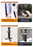 95mm/119mm/145mm/139mm/188mm Aluminum Alloy Photography Tripod, Phone Desktop Mount, Handheld Portable Selfie Stick, N52 Strong Magnetic Attraction for Pocket 3/X5 Camera