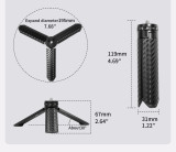 95mm/119mm/145mm/139mm/188mm Aluminum Alloy Photography Tripod, Phone Desktop Mount, Handheld Portable Selfie Stick, N52 Strong Magnetic Attraction for Pocket 3/X5 Camera